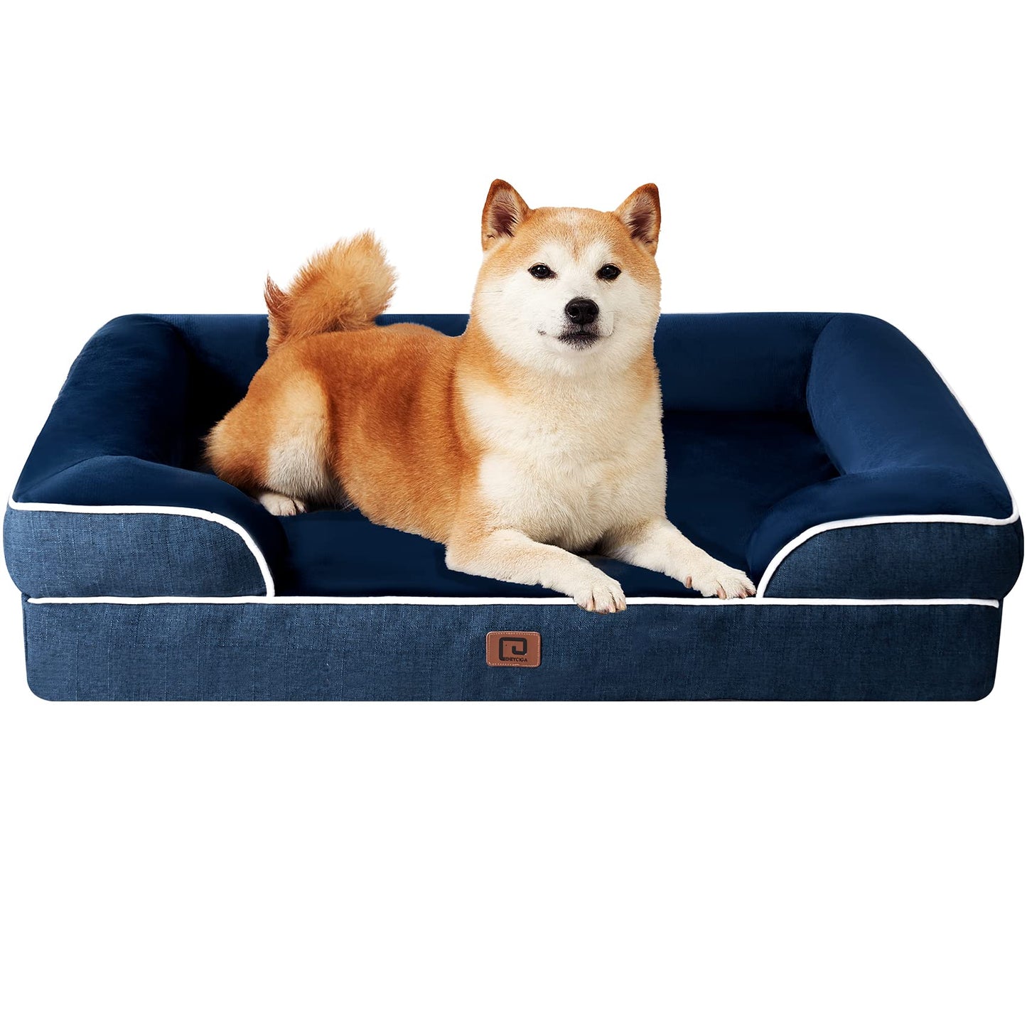 Orthopedic Memory Foam XL Dog Bed Waterproof Washable