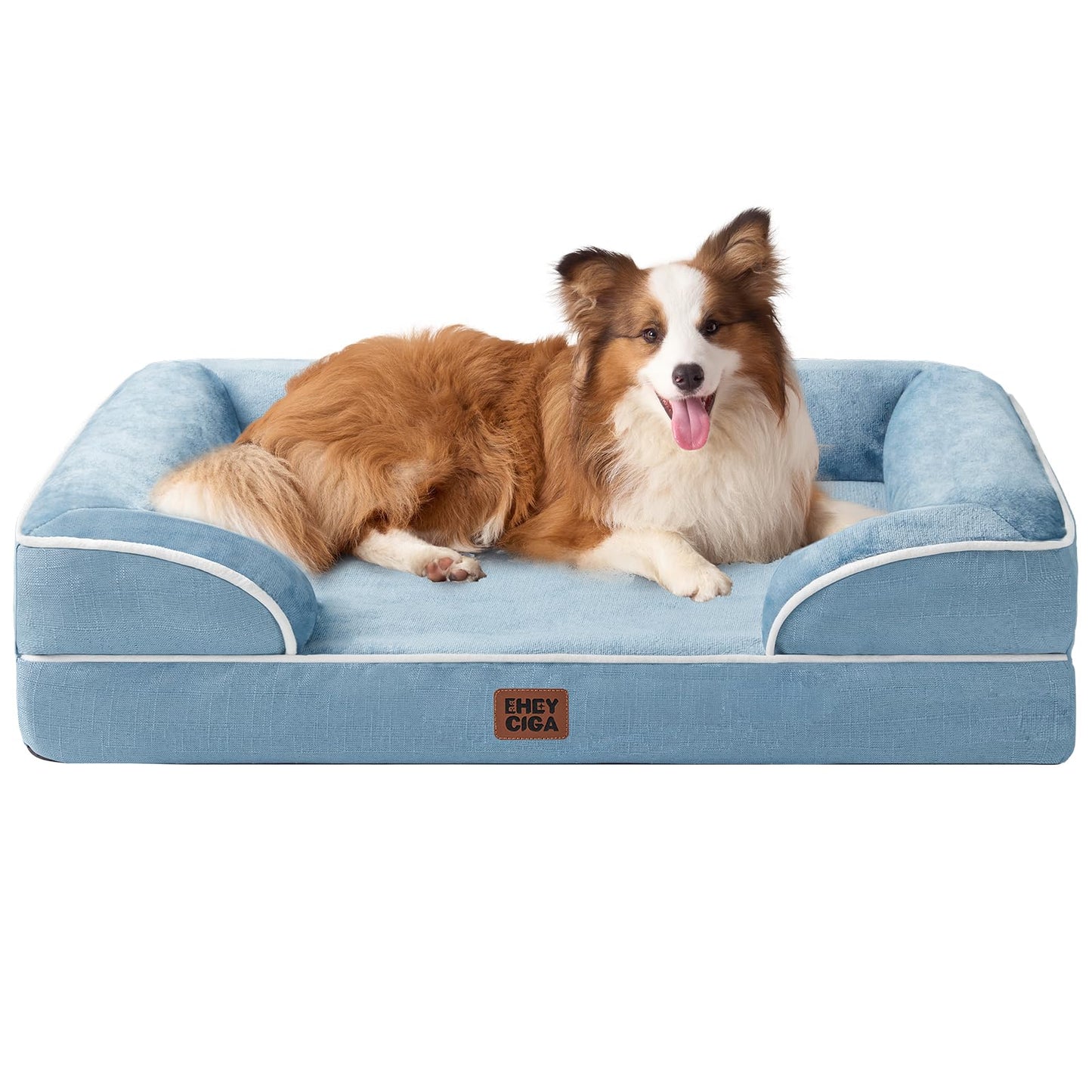 Orthopedic Memory Foam XL Dog Bed Waterproof Washable