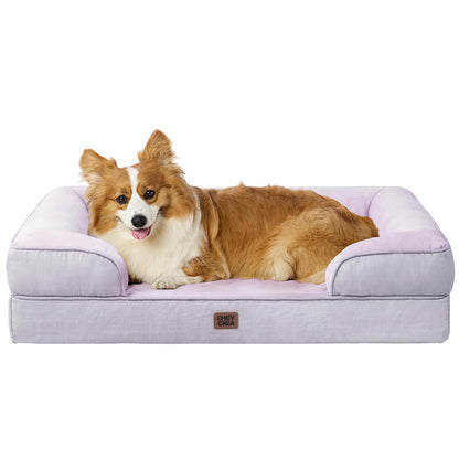 Orthopedic Memory Foam XL Dog Bed Waterproof Washable