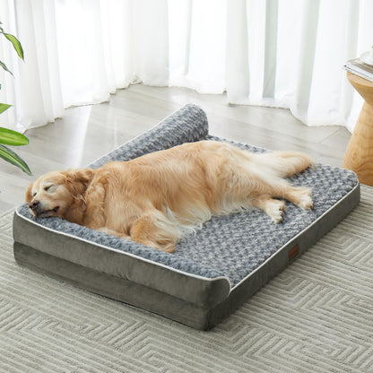 Orthopedic Waterproof Large Dog Bed Removable Cover Sofa