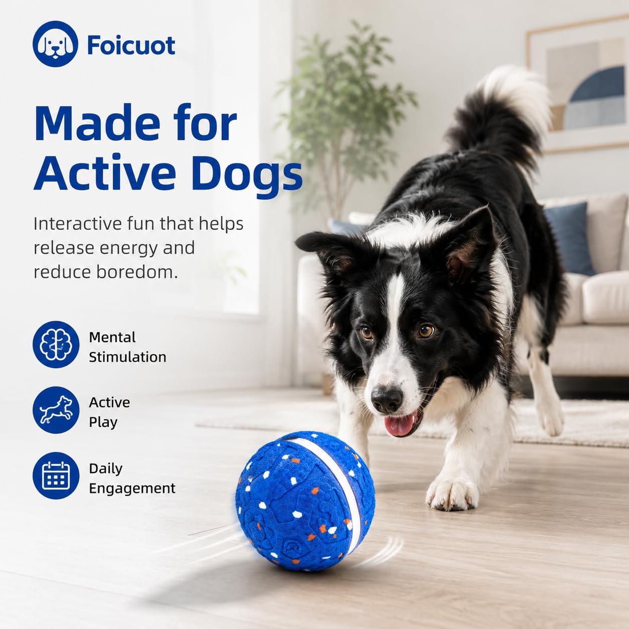 Interactive Smart Dog Ball Toy