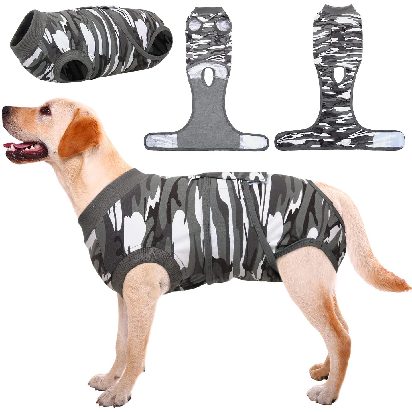Dog Recovery Suit Post Surgery Anti Licking Onesie