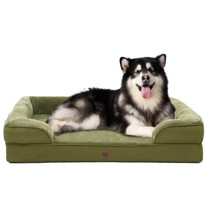 Orthopedic Memory Foam XL Dog Bed Waterproof Washable