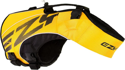 Adjustable Dog Life Jacket with Grab Handle Reflective