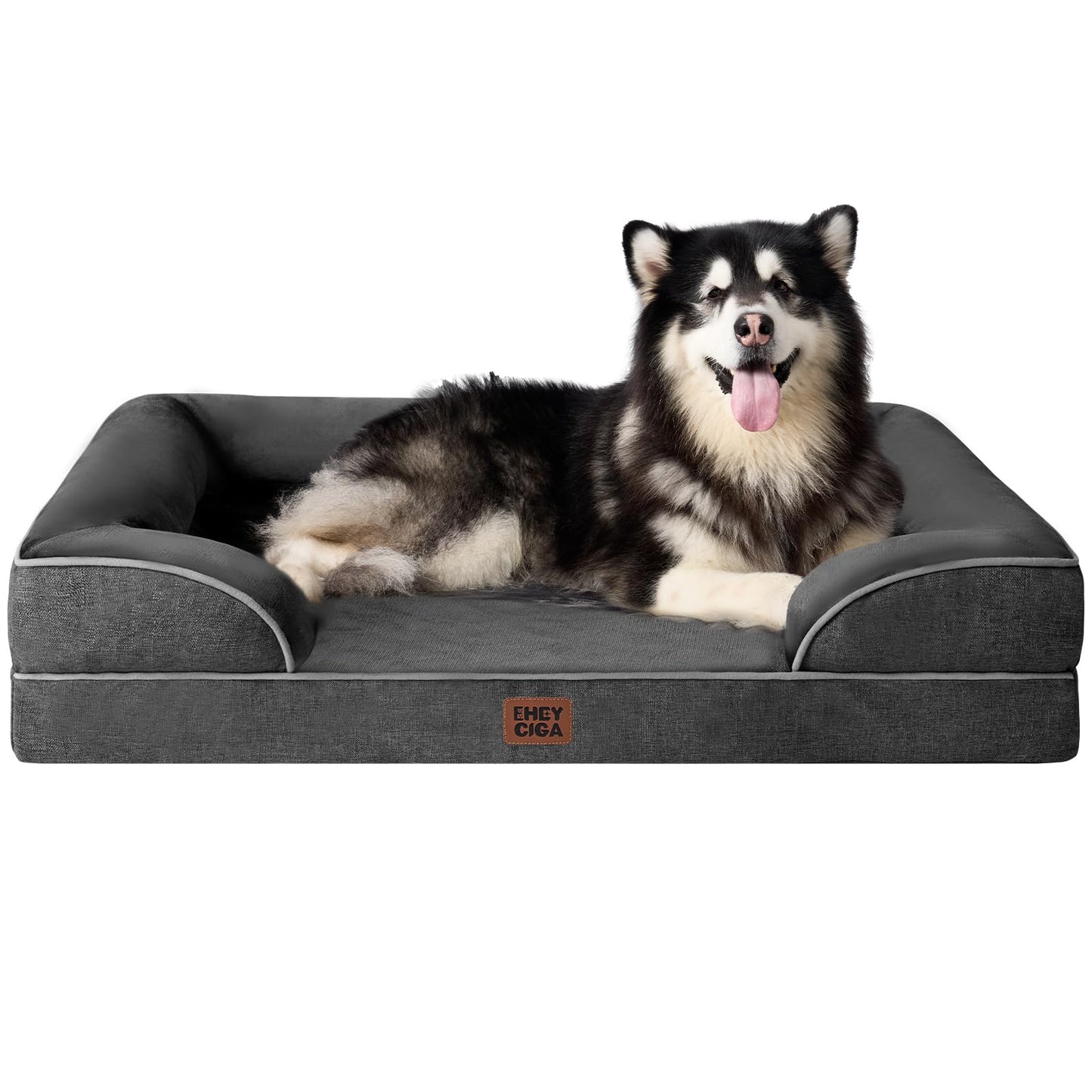 Orthopedic Memory Foam XL Dog Bed Waterproof Washable