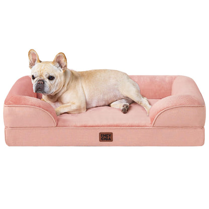 Orthopedic Memory Foam XL Dog Bed Waterproof Washable