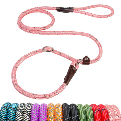 Reflective Slip Lead Dog Leash No Pull Training Rope