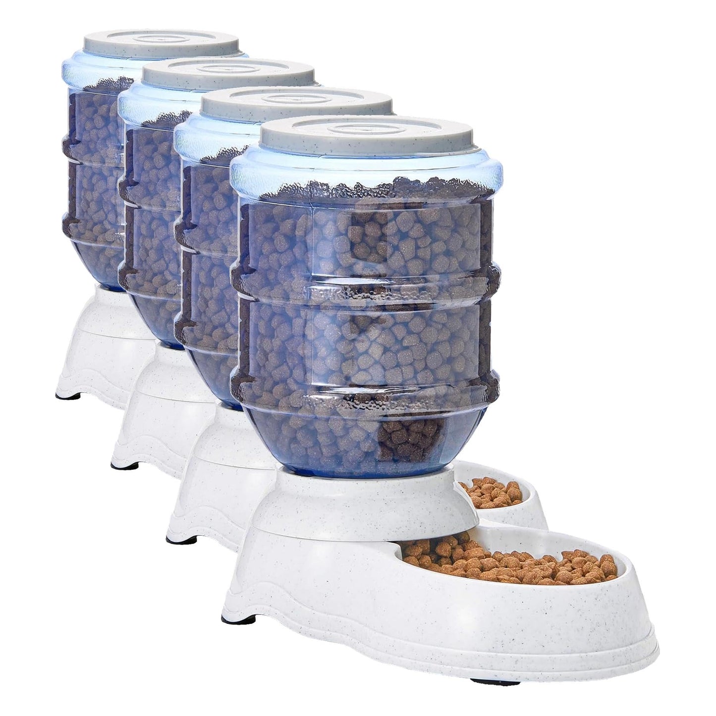 Gravity Pet Feeder & Water Dispenser Set