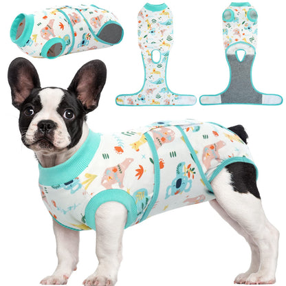 Dog Recovery Suit Post Surgery Anti Licking Onesie