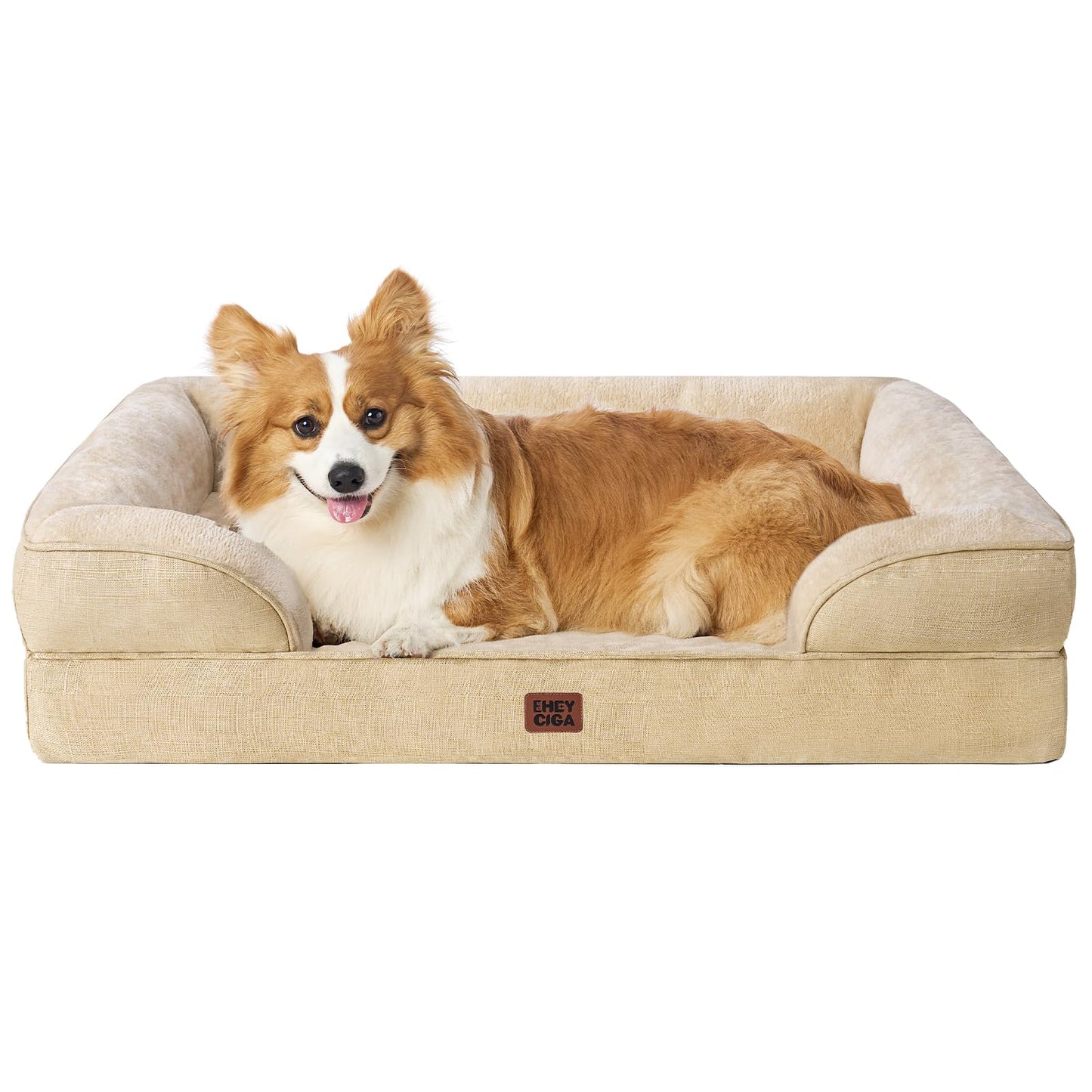 Orthopedic Memory Foam XL Dog Bed Waterproof Washable