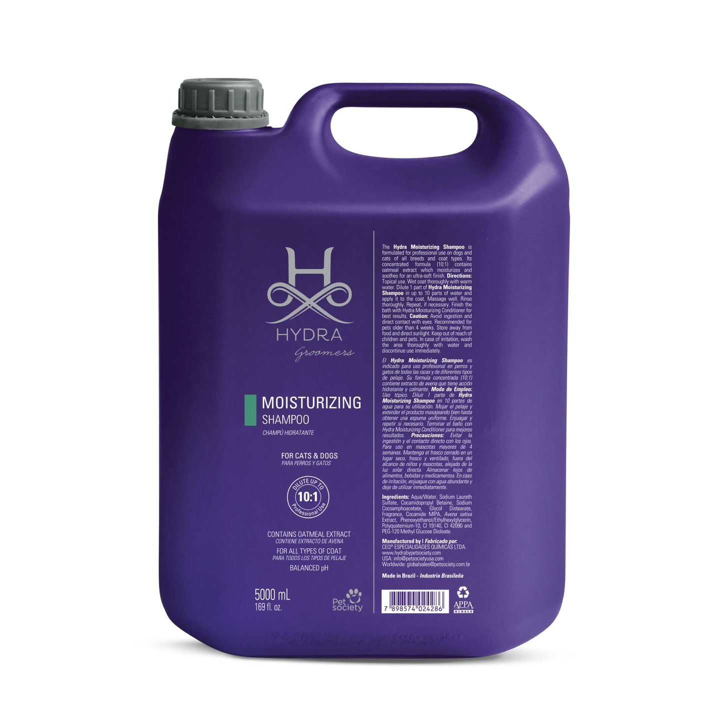 Hydra Professional Moisturizing Dog Shampoo