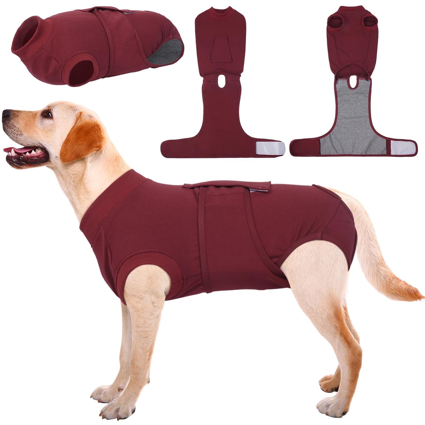 Dog Recovery Suit Post Surgery Anti Licking Onesie
