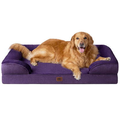 Orthopedic Memory Foam XL Dog Bed Waterproof Washable