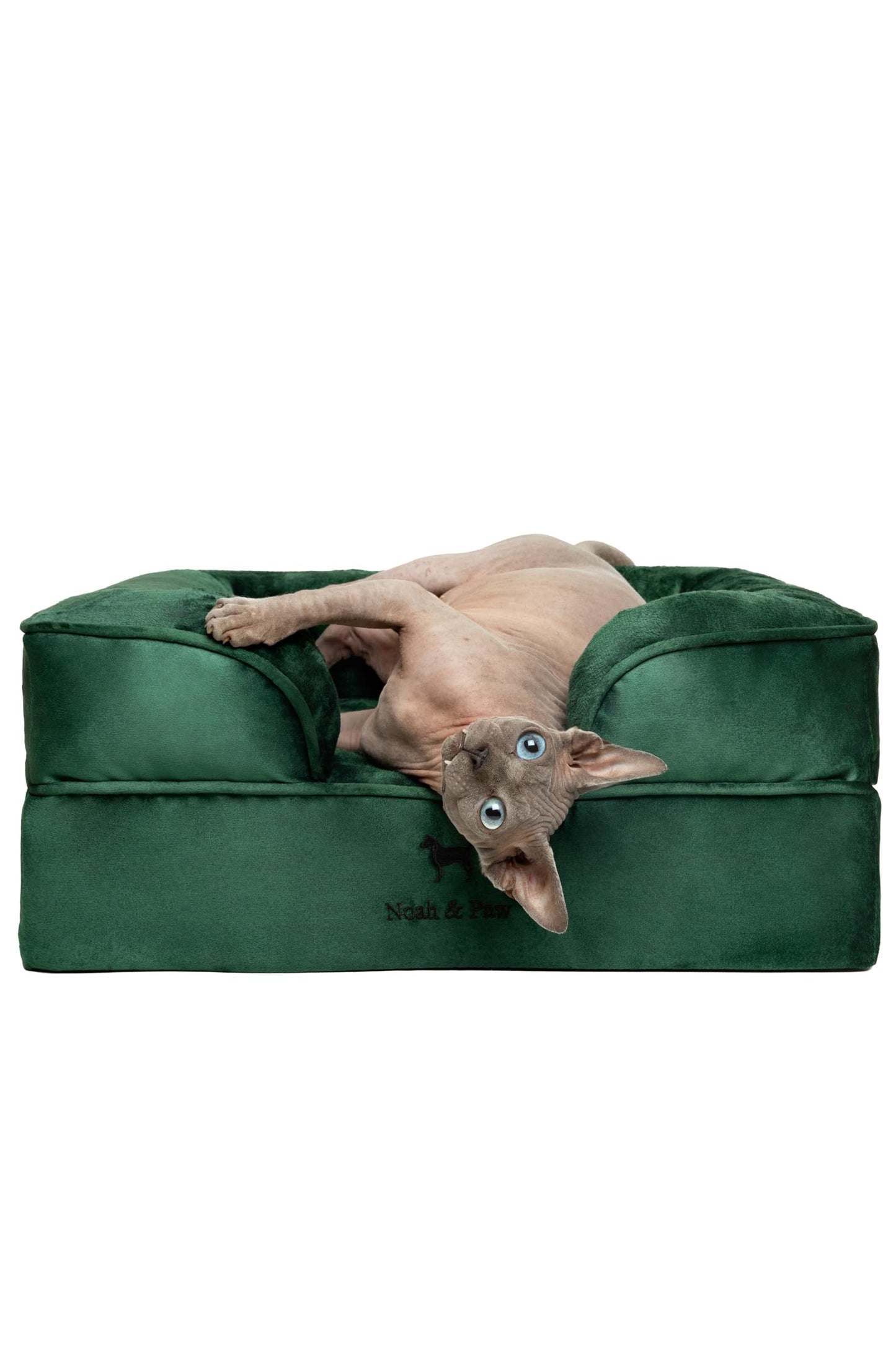 Orthopedic Memory Foam Dog Bed with Cooling Gel Washable