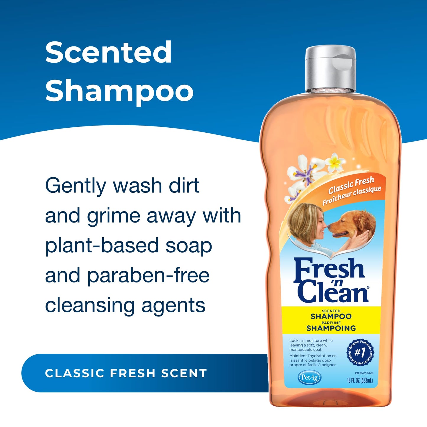 Scented Dog Shampoo Classic Fresh Shine Coat