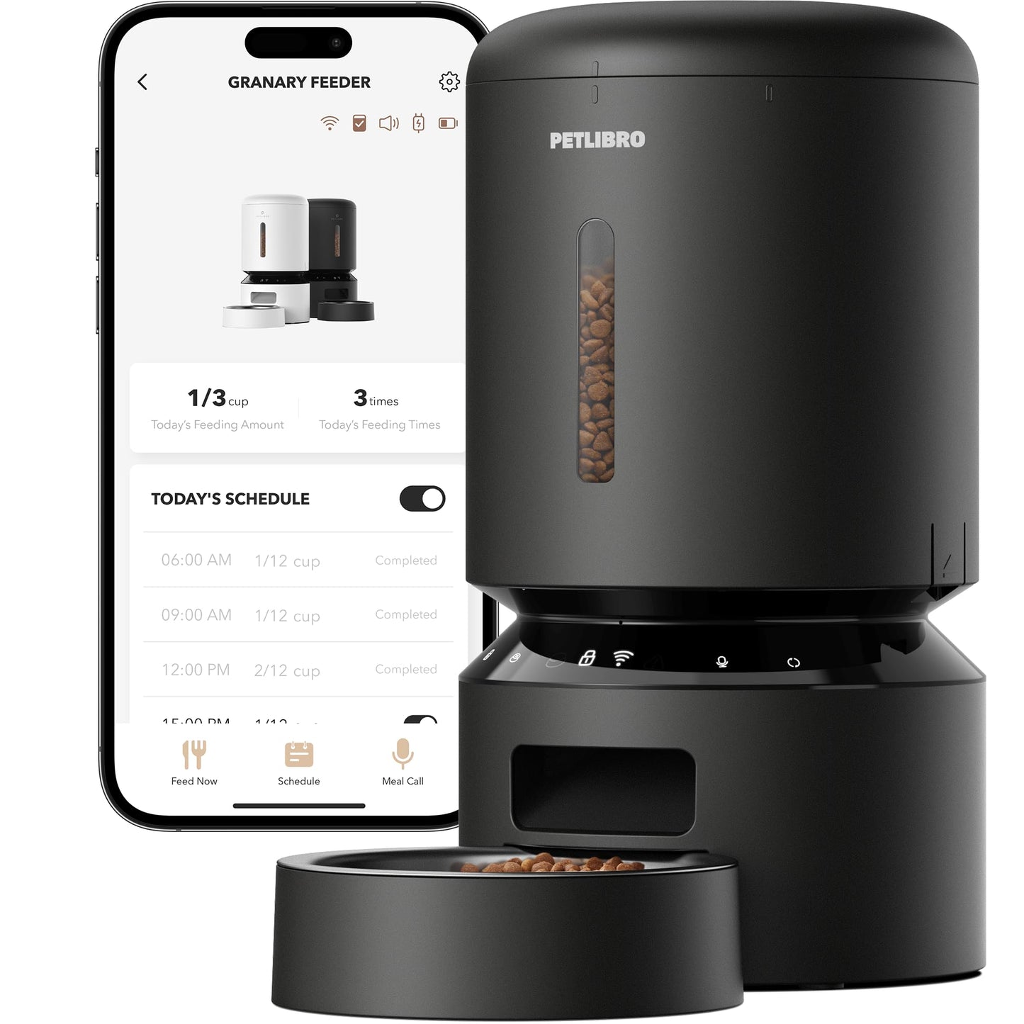 WiFi Automatic Pet Feeder 5L Timed Freshness Control