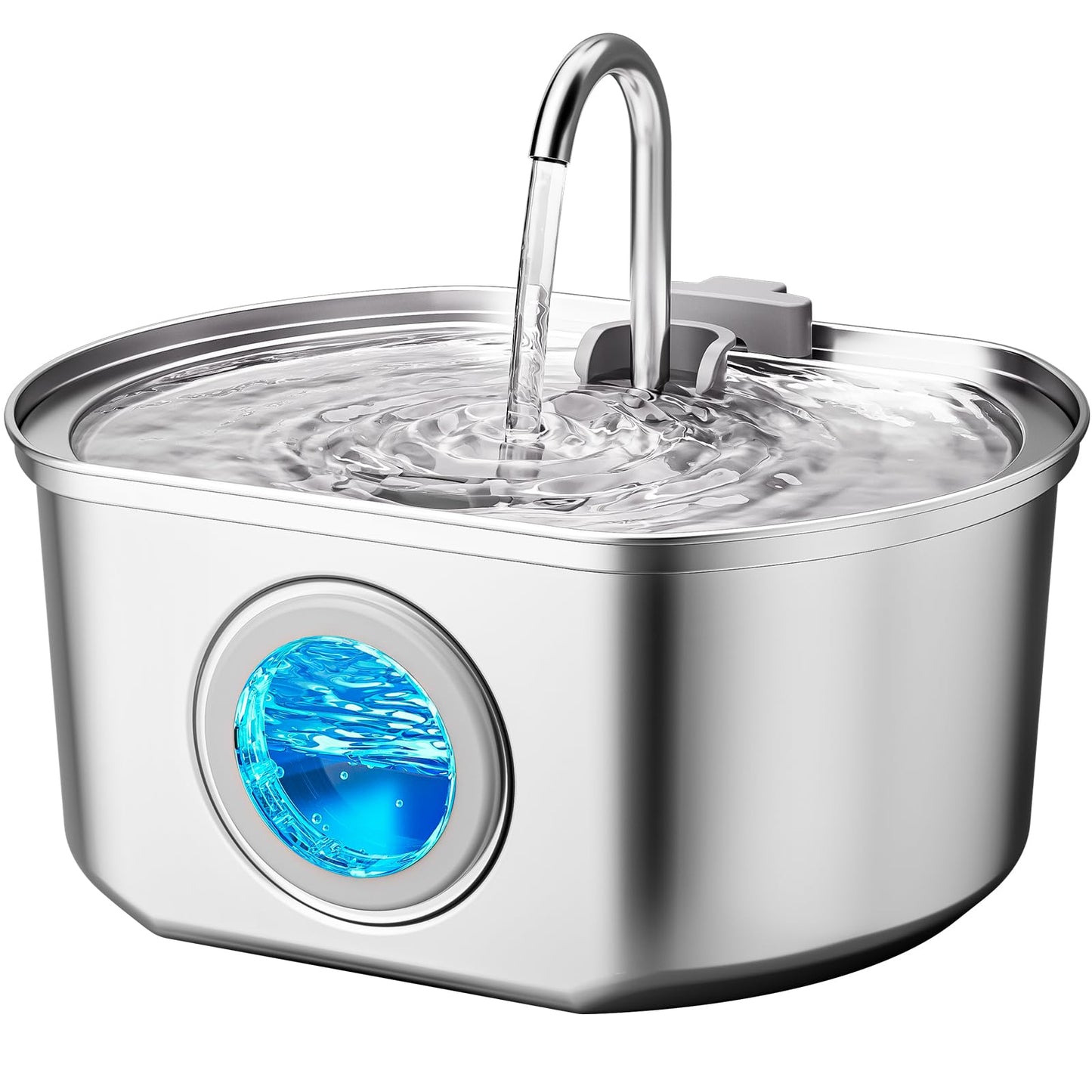 Stainless Steel Cat Water Fountain Ultra Quiet