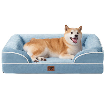 Orthopedic Memory Foam XL Dog Bed Waterproof Washable