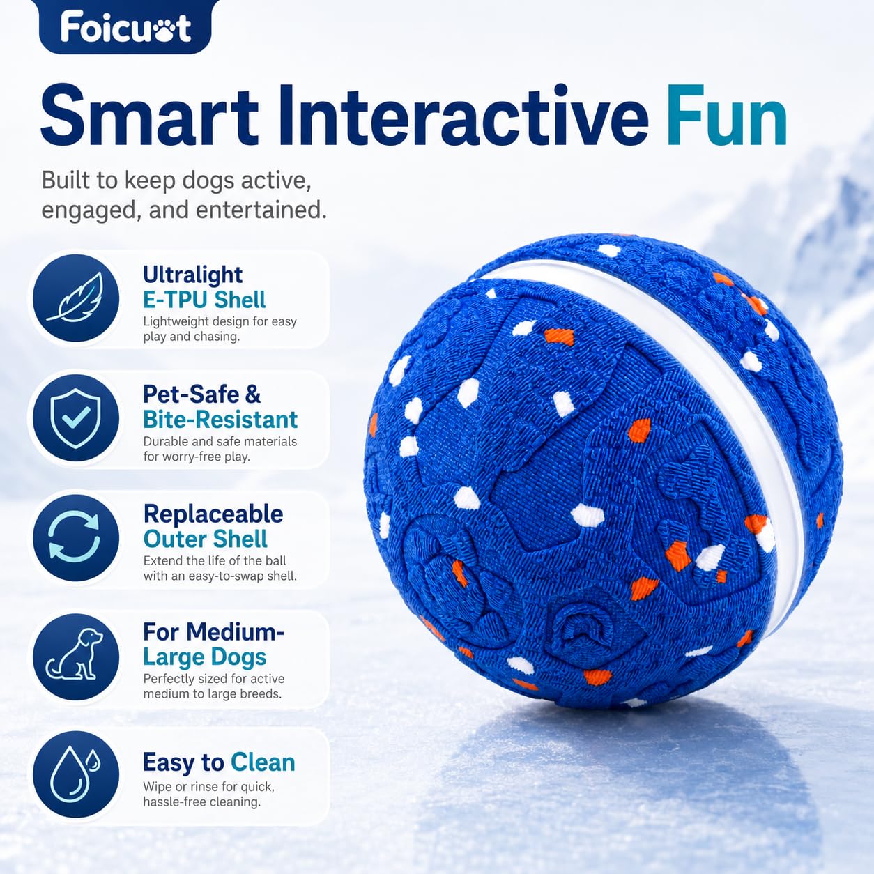 Interactive Smart Dog Ball Toy