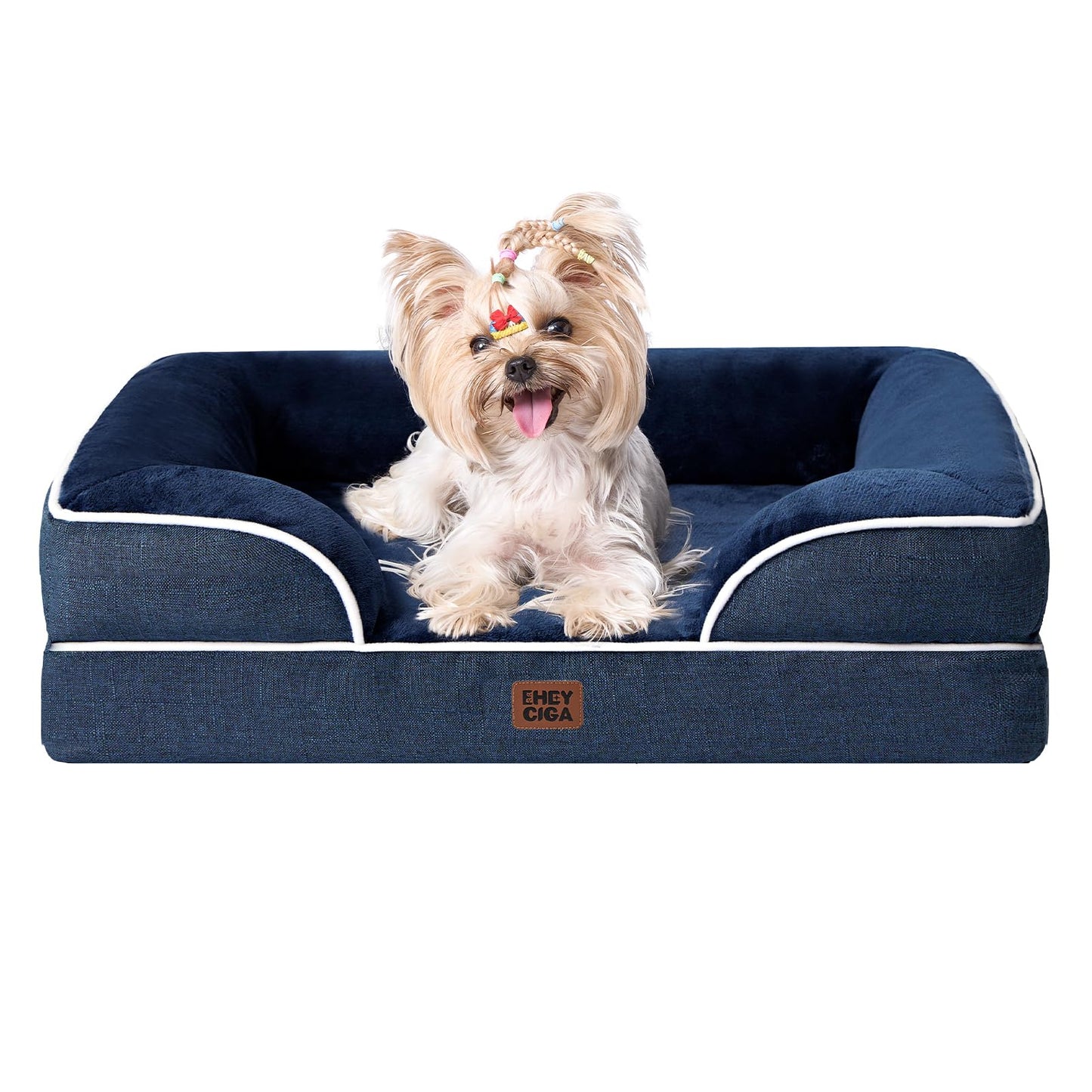 Orthopedic Memory Foam XL Dog Bed Waterproof Washable