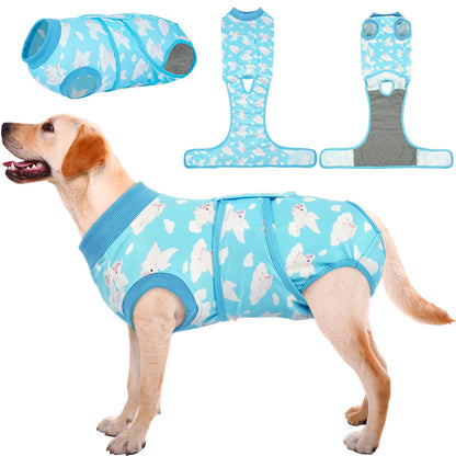 Dog Recovery Suit Post Surgery Anti Licking Onesie