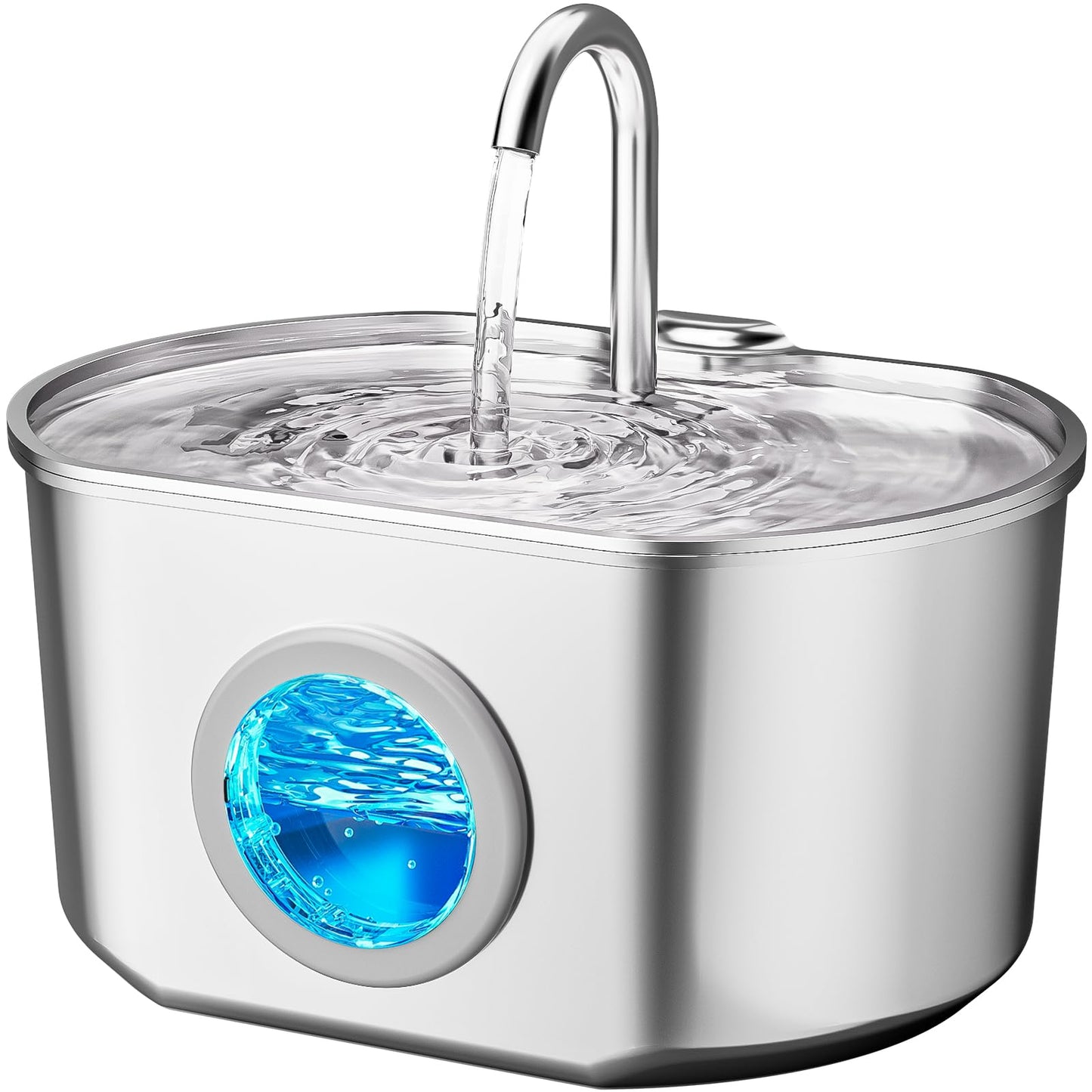 Stainless Steel Cat Water Fountain Ultra Quiet