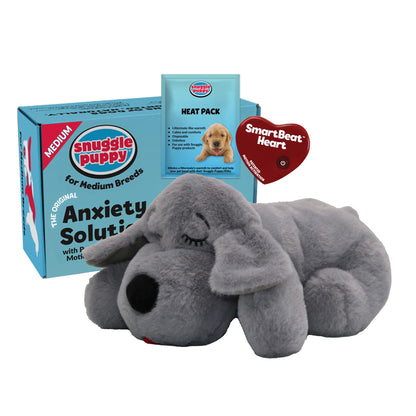 Heartbeat Plush Dog Anxiety Relief Calming Toy