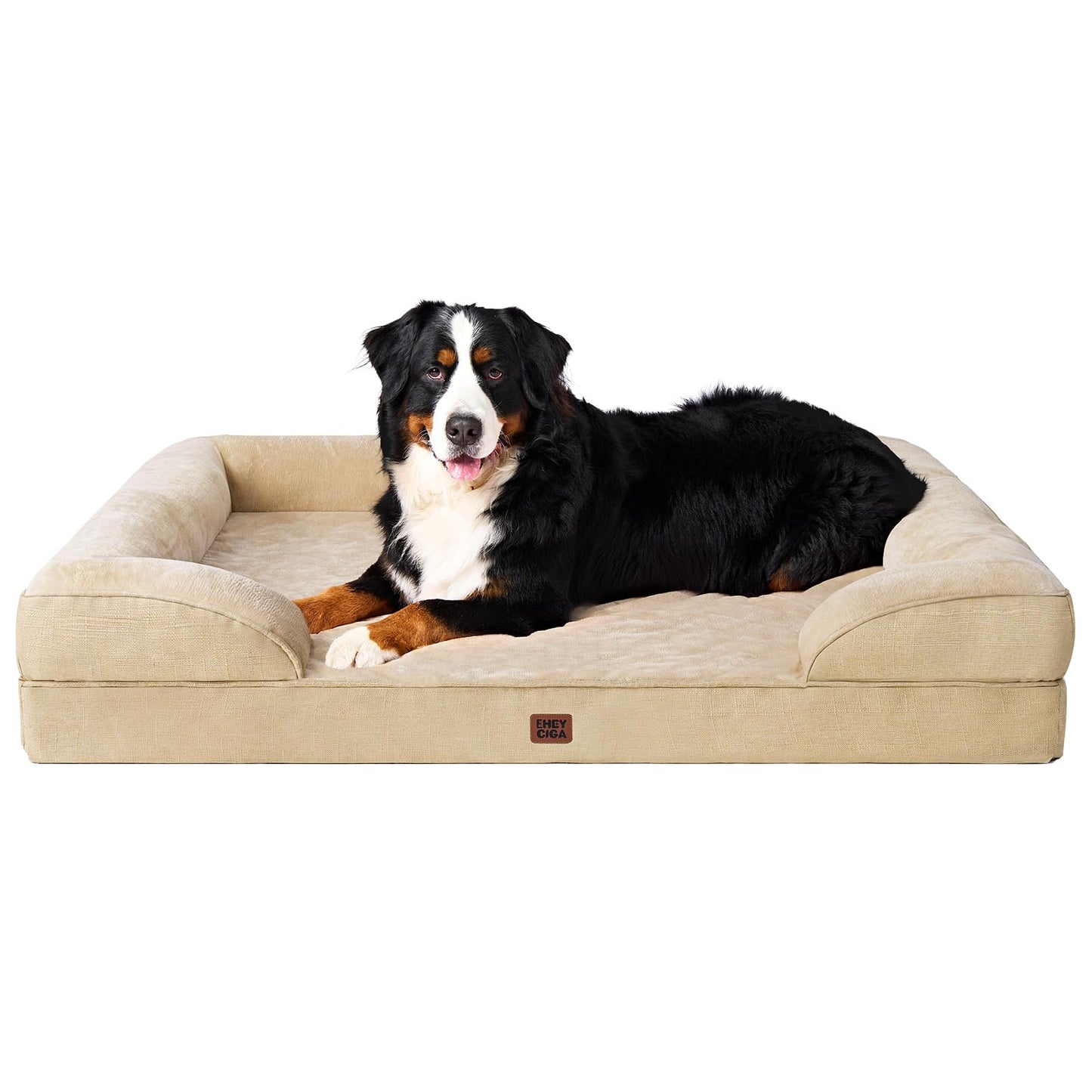 Orthopedic Memory Foam XL Dog Bed Waterproof Washable