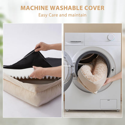 Orthopedic Waterproof Large Dog Bed Removable Cover Sofa