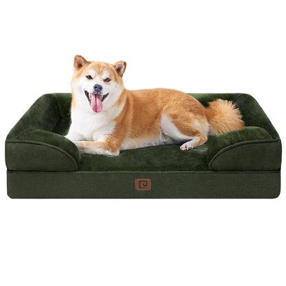 Orthopedic Memory Foam XL Dog Bed Waterproof Washable