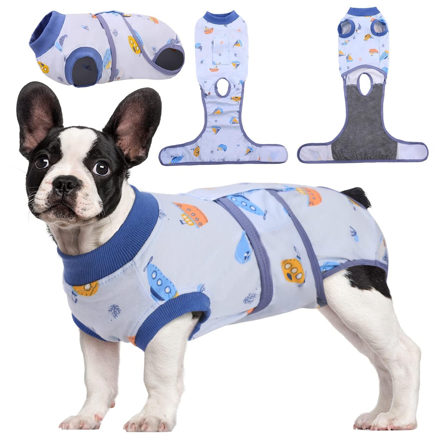 Dog Recovery Suit Post Surgery Anti Licking Onesie