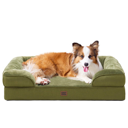 Orthopedic Memory Foam XL Dog Bed Waterproof Washable