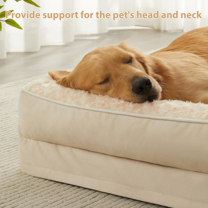 Orthopedic Waterproof Large Dog Bed Removable Cover Sofa