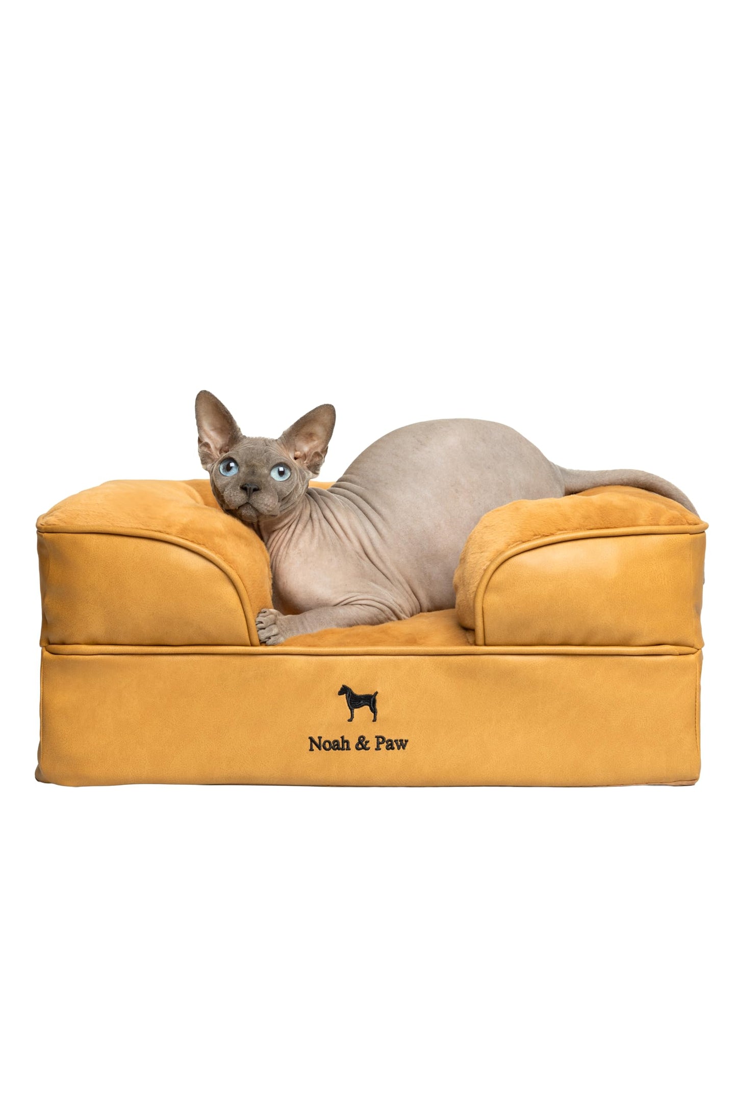 Orthopedic Memory Foam Dog Bed with Cooling Gel Washable
