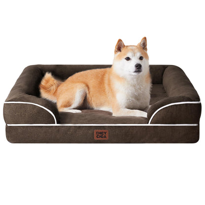 Orthopedic Memory Foam XL Dog Bed Waterproof Washable