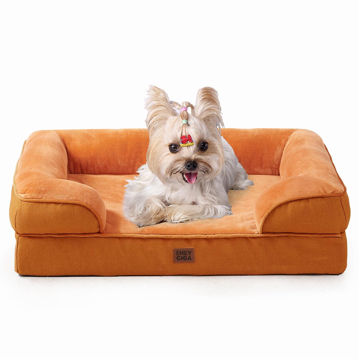 Orthopedic Memory Foam XL Dog Bed Waterproof Washable