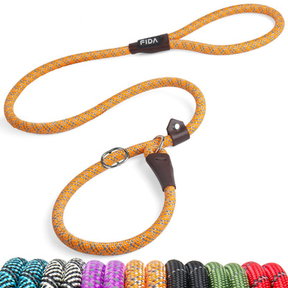 Reflective Slip Lead Dog Leash No Pull Training Rope