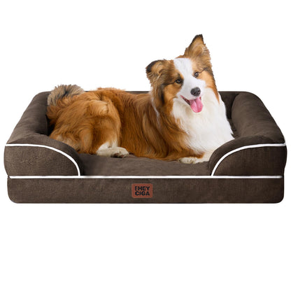 Orthopedic Memory Foam XL Dog Bed Waterproof Washable