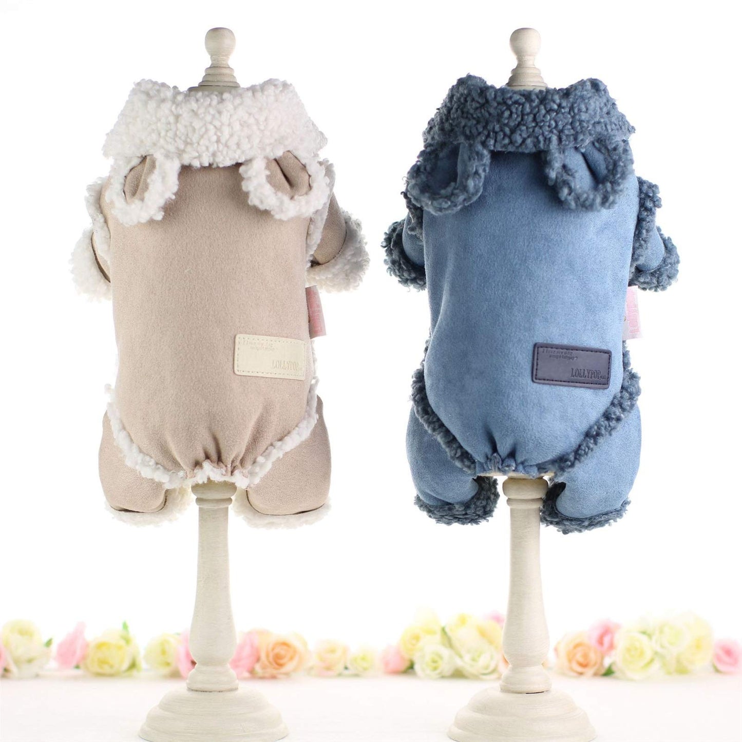 Winter Warm Dog Jumpsuit Coat Clothing