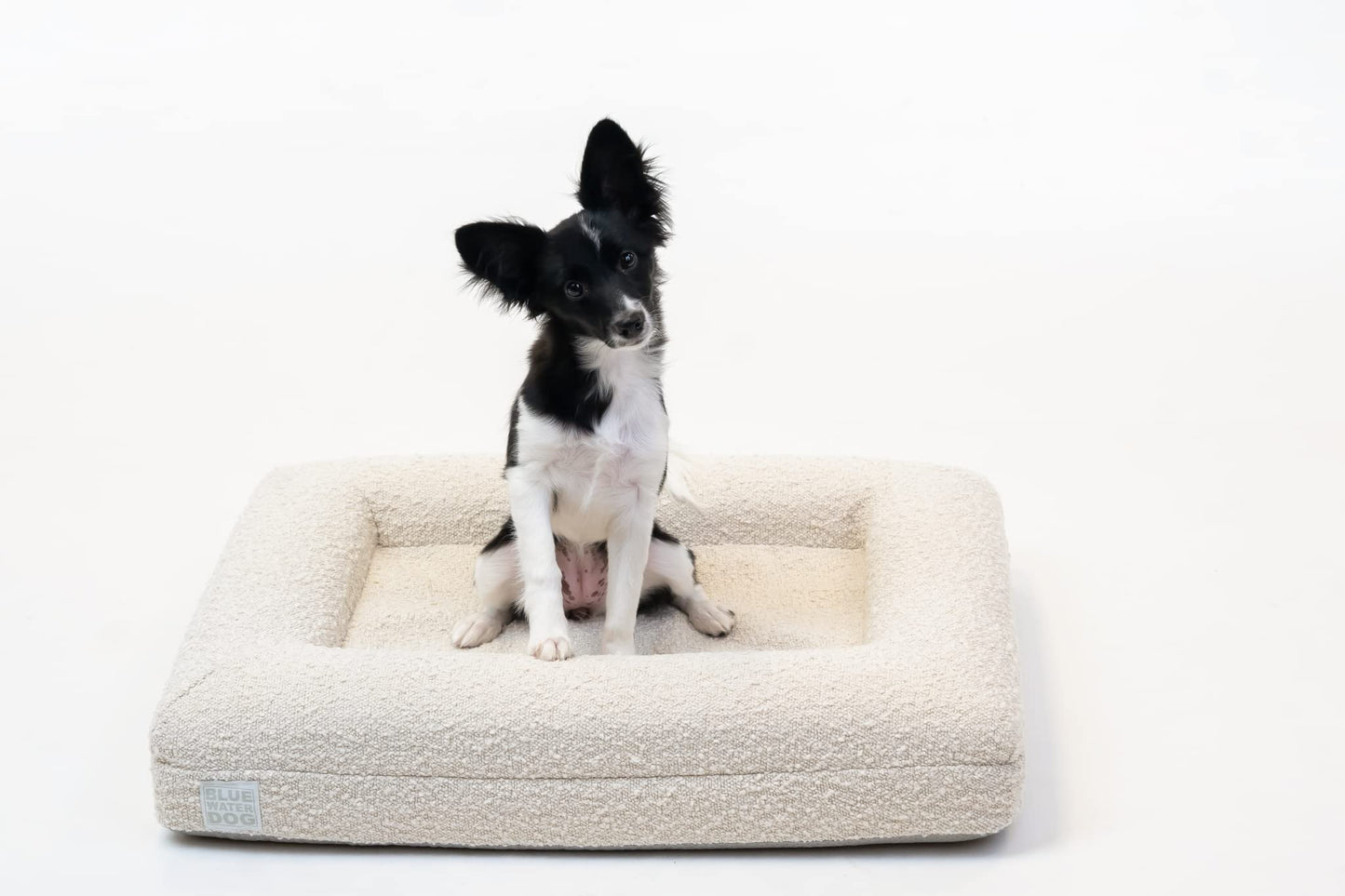 Orthopedic Memory Foam Dog Bed Boucle Washable Waterproof
