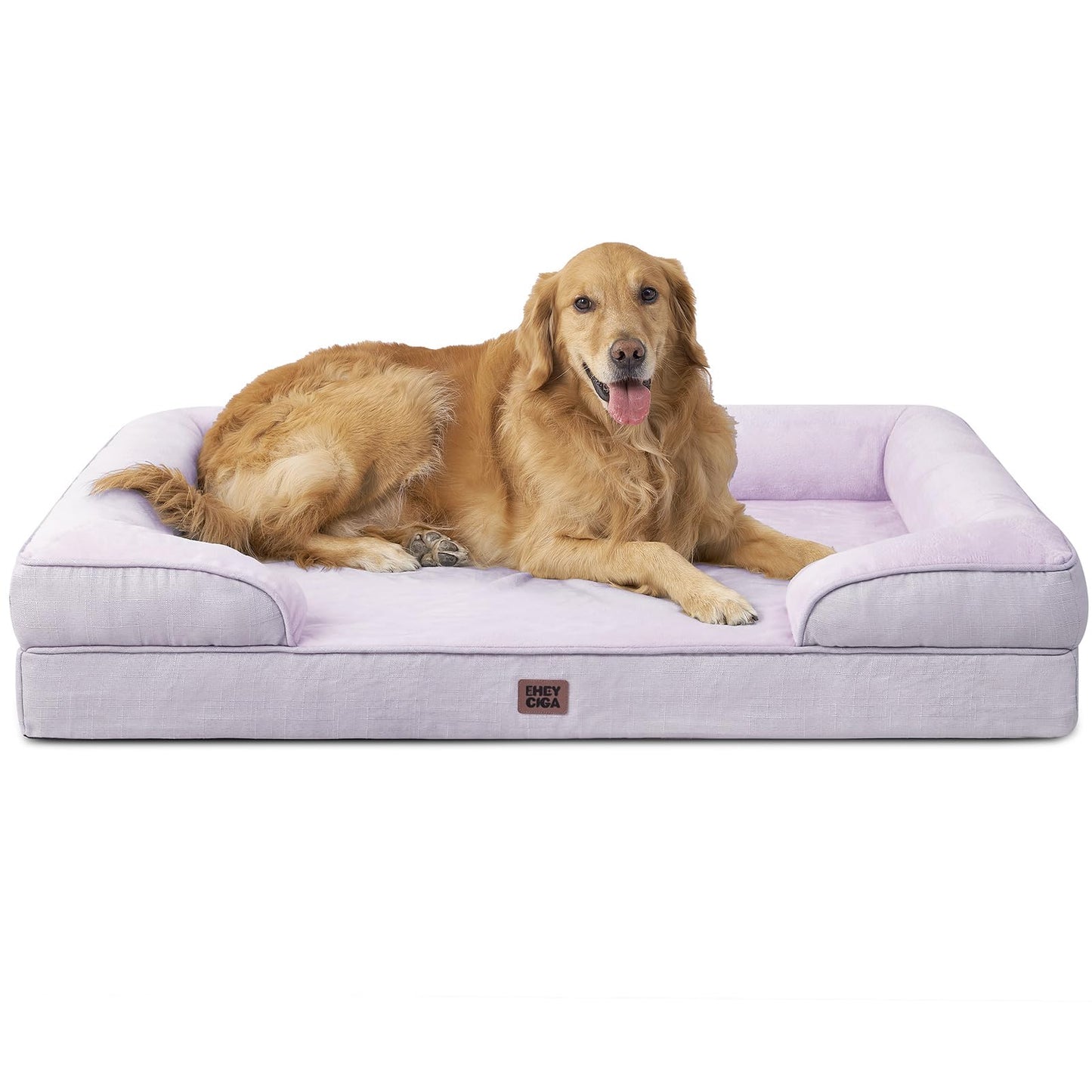 Orthopedic Memory Foam XL Dog Bed Waterproof Washable