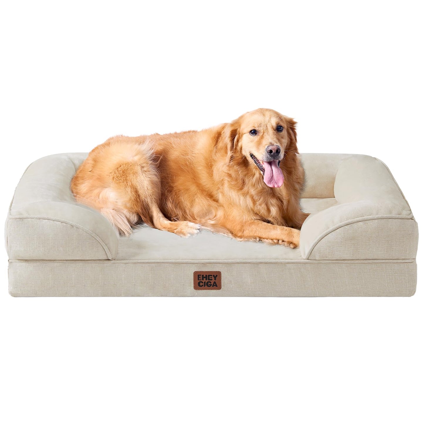 Orthopedic Memory Foam XL Dog Bed Waterproof Washable
