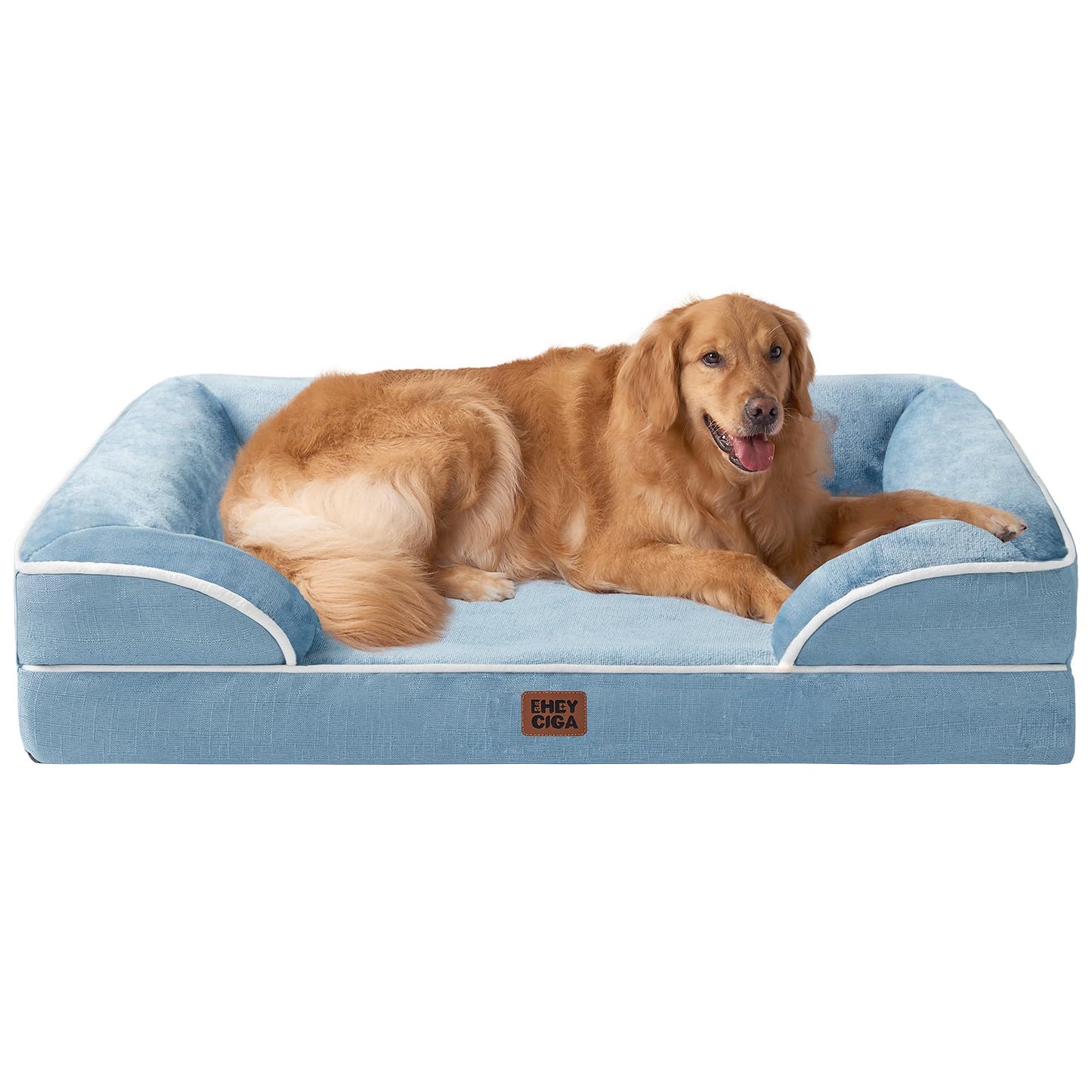 Orthopedic Memory Foam XL Dog Bed Waterproof Washable