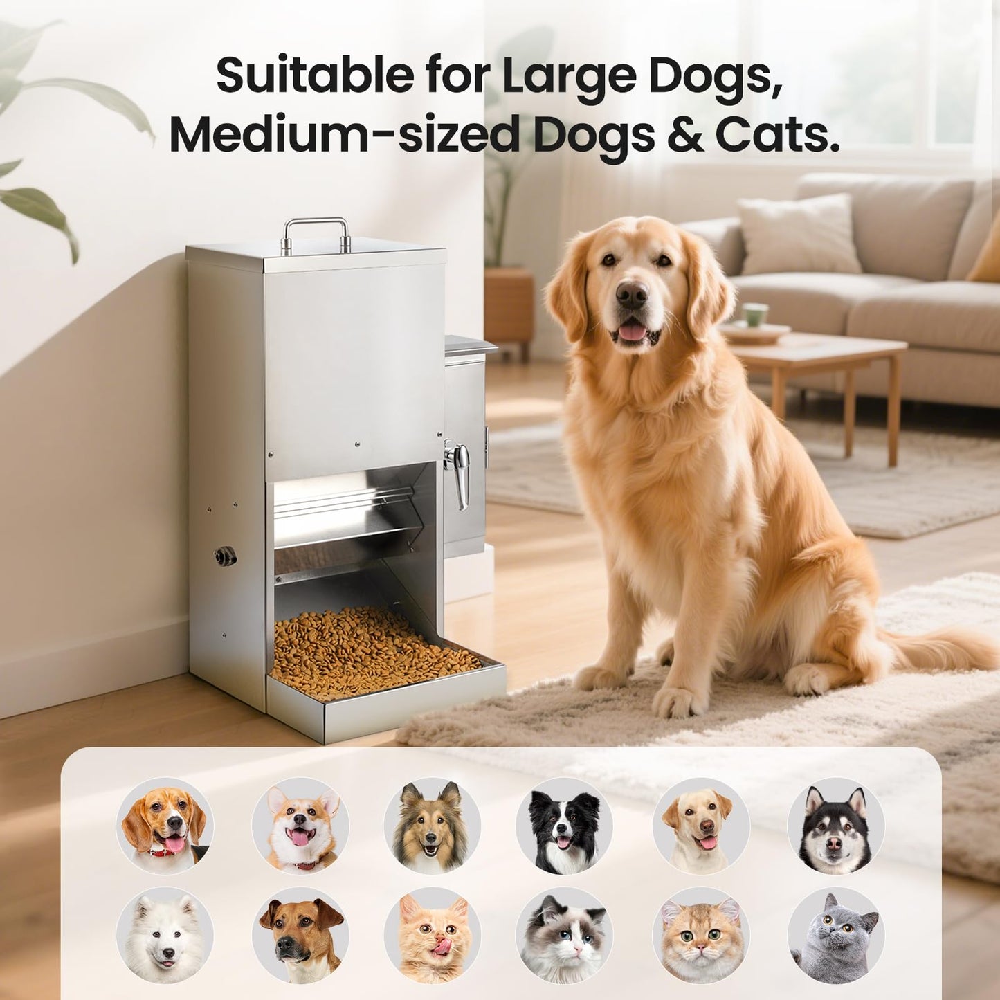Extra Large Automatic Dog Feeder