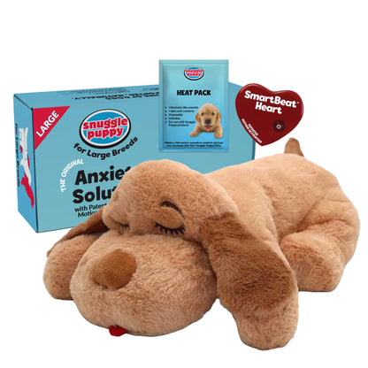 Heartbeat Plush Dog Anxiety Relief Calming Toy