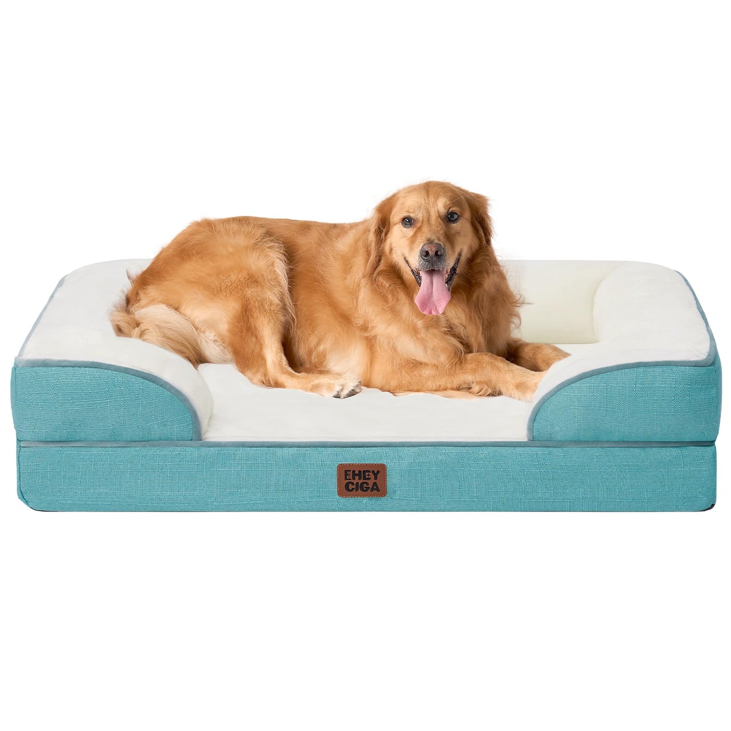 Orthopedic Memory Foam XL Dog Bed Waterproof Washable