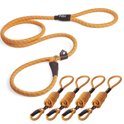 Reflective Slip Lead Dog Leash No Pull Training Rope