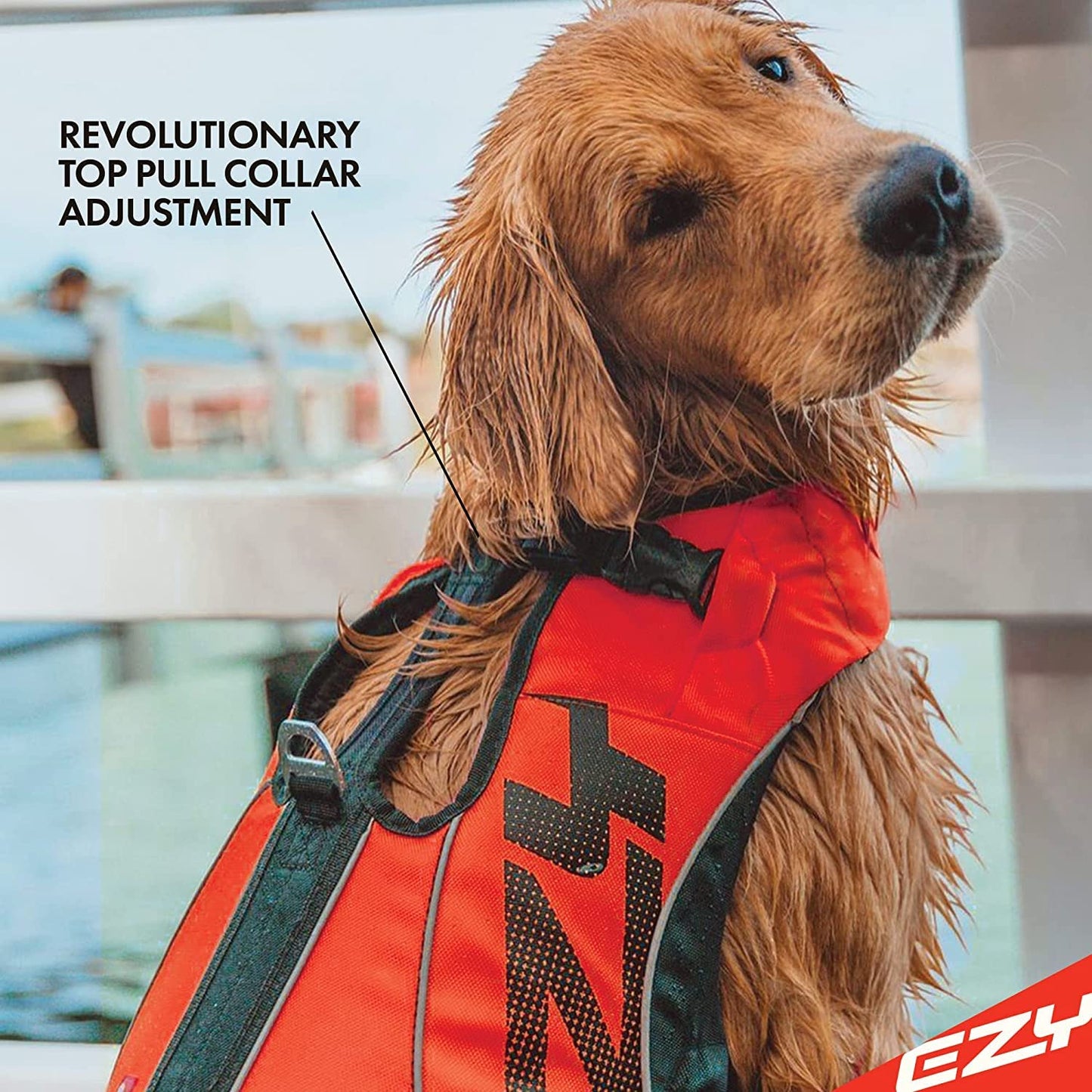 Adjustable Dog Life Jacket with Grab Handle Reflective