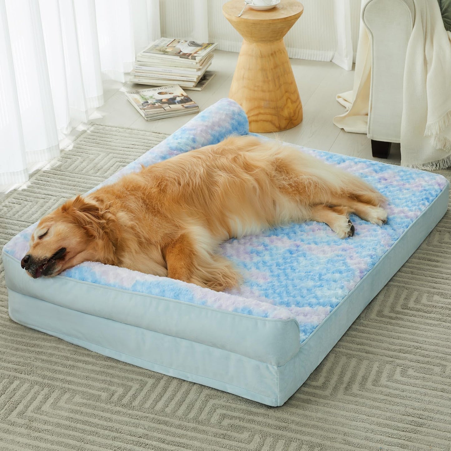 Orthopedic Waterproof Large Dog Bed Removable Cover Sofa