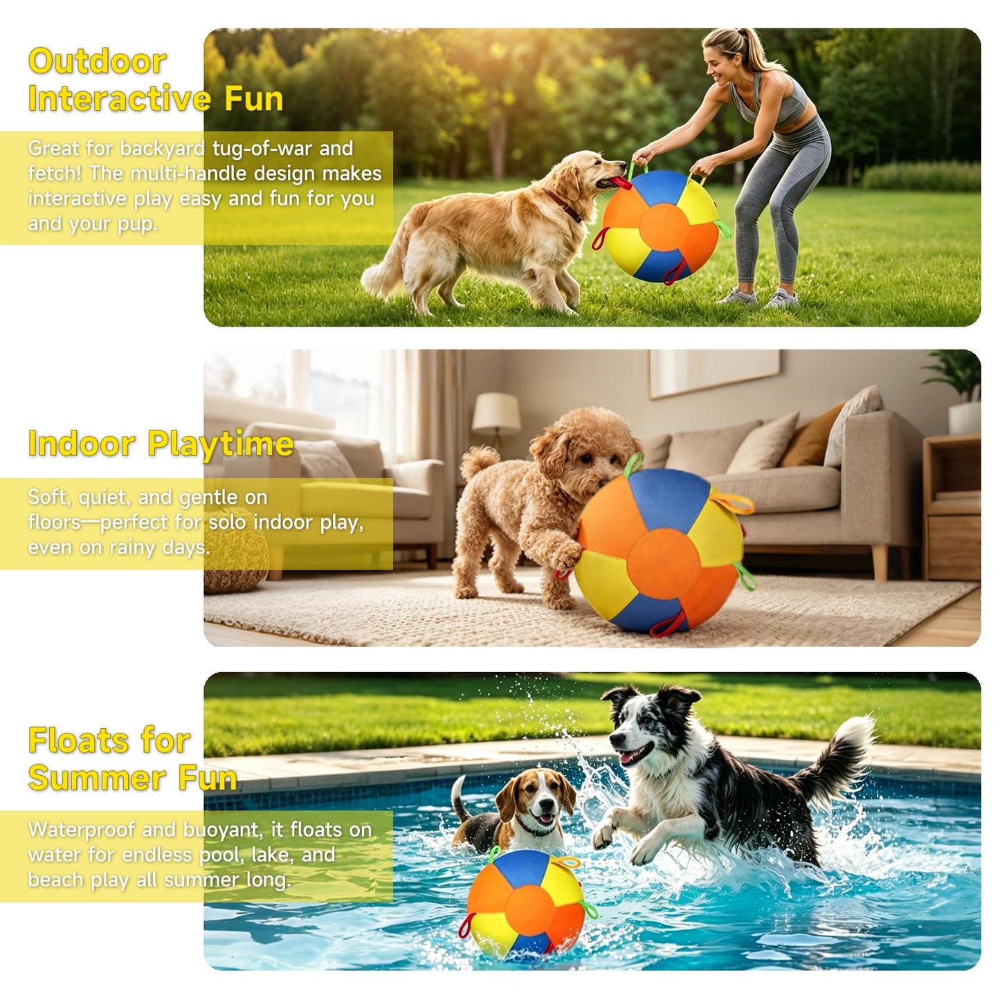 Dog Herding Ball Outdoor Training Toy